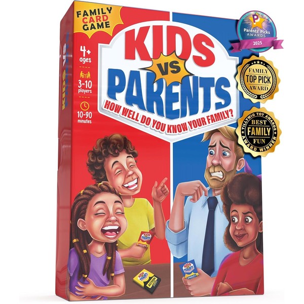 Kids VS Parents – A Hilarious Family Game with Conversation