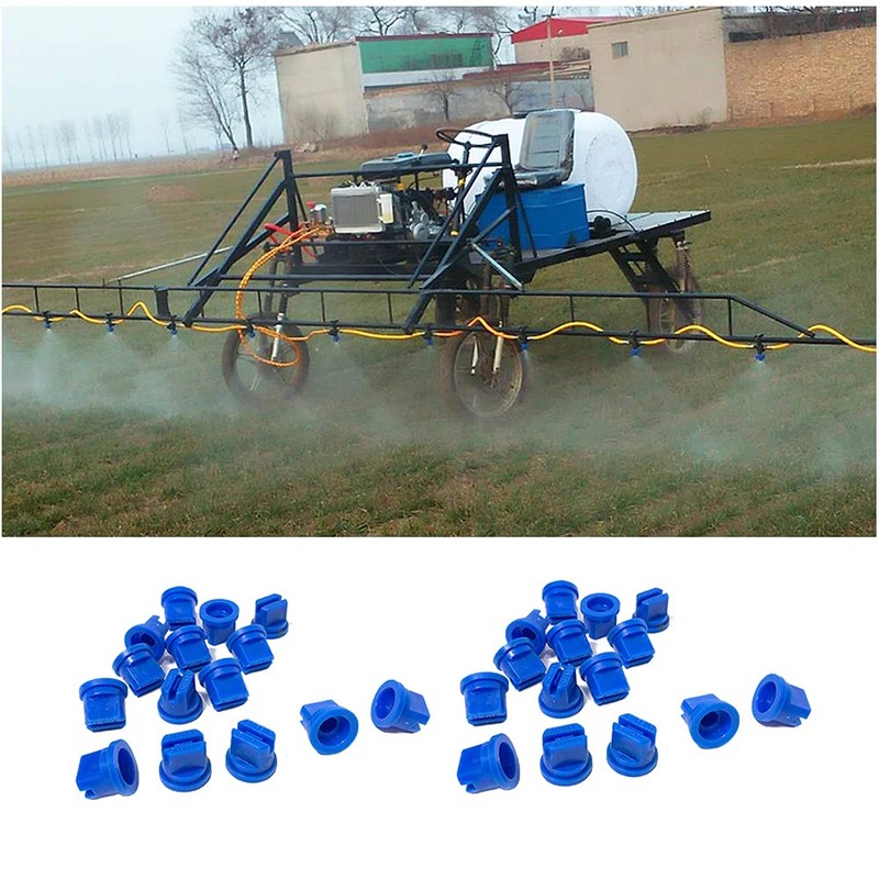 PENKOHOME 8Pcs Boom Sprayer Nozzles Tips, High Pressure Fan-shaped Atomizing