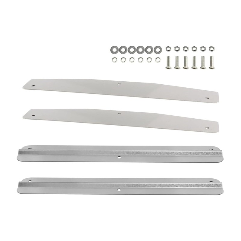 Torque Pair (2) Universal Mud Flap Weights, Semi Truck, 24"