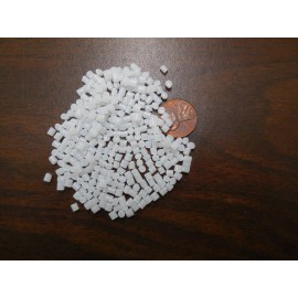 HIPS (grade PS 825) Natural Plastic Pellets Resin Material 10 lbs Polystyrene
