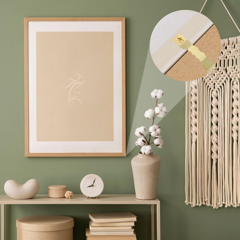 sourcing map 100Pcs Picture Hangers, Picture Frame Hook, Frame Backing