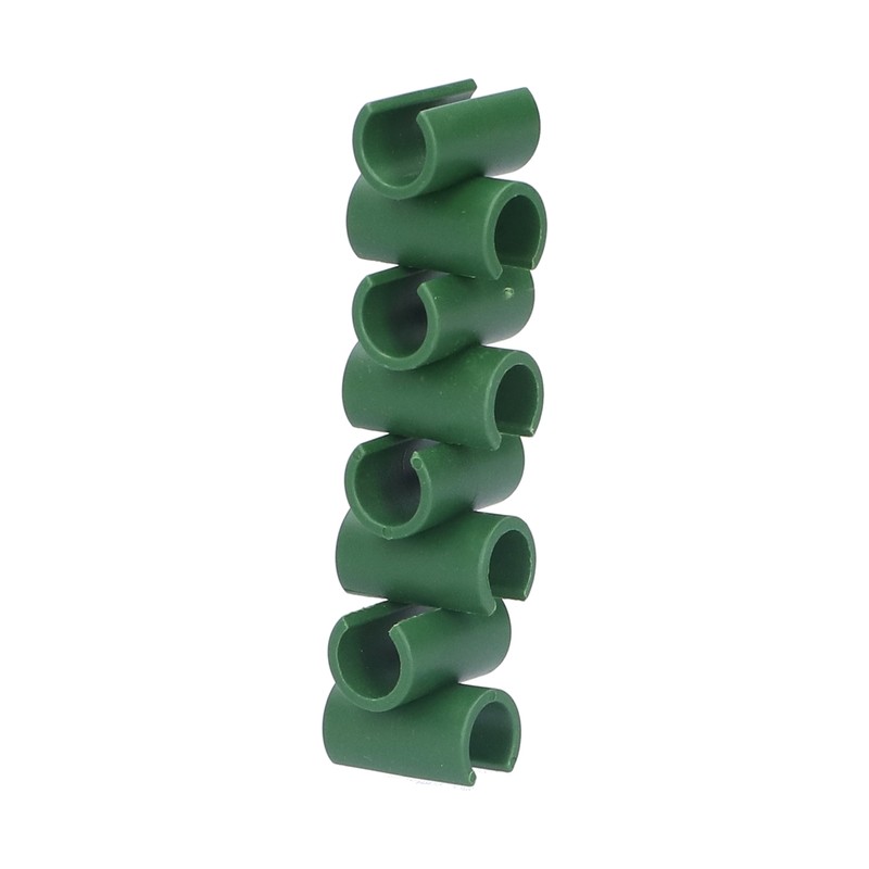 100Pcs Gardening Fixed Cross Clip Plastic Plant Buckle Clamp Clip