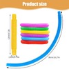 dinghaole 12 Pcs Mini Pop Tubes, Colourful Sensory Toys, sensory