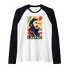 Fidel Castro Vintage Colours Raglan Baseball Tee
