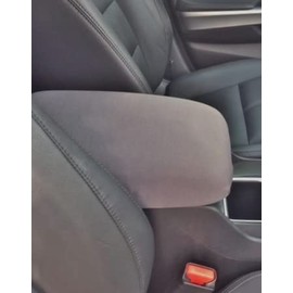 Auto Console Covers- Fits The Honda Accord 2008-2012 Center Console Armrest Cover Waterproof Neoprene Fabric- Dark Gray