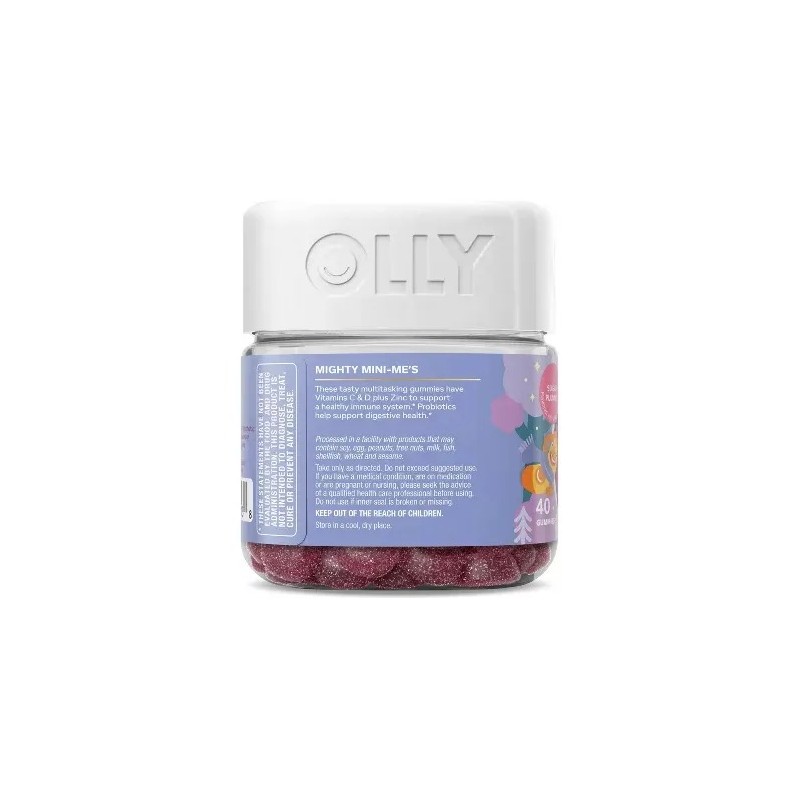 Olly Kids Niños Multivitaminas + Probióticos 40 Gomitas
