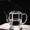 croselyu 650/800/1100ml Glass Tea Pot with Strainer for Loose Tea,