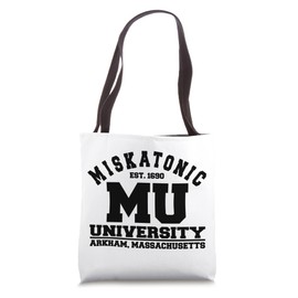 Miskatonic University Cthulhu Arkham Massachusetts Tote Bag