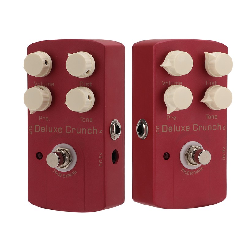 Electric Guitar Effect Pedal Deluxe Crunch Distortion Single Instrument Accessory