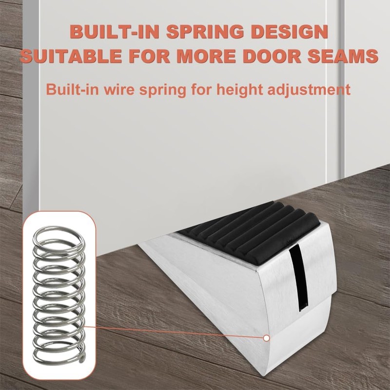 FACAICAI Door Stopper Heavy Duty Stoppers Wedge Tall Door Stop
