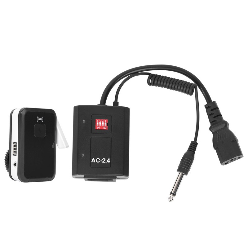 NiceFoto AC-2.4A Plastic Remote Control Trigger Anti Interference Support Synchronous