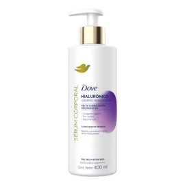 Dove Sérum Corporal Dermo Renovador con Ácido Hialurónico, Repara y Previene 5 Signos de Resequedad, Piel Seca