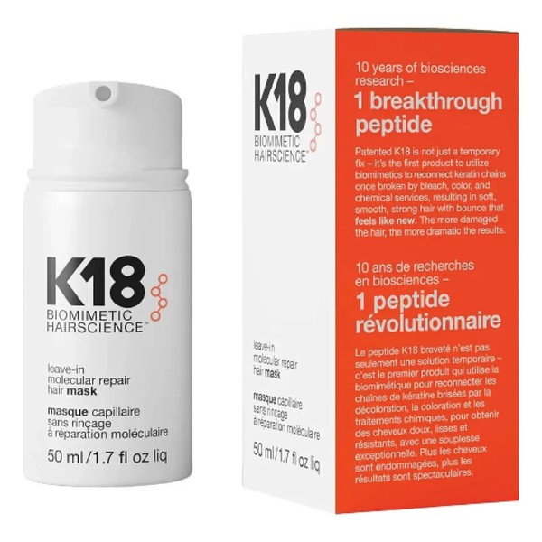 K18 K18 Biomimetic Hairscience Leave-in Molecular Repair Hair Mask 50ml