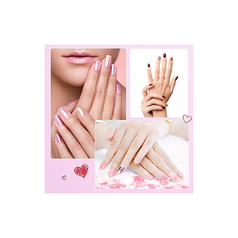 Full Cover Acrylic False Nail Tips, 500PCS Fake Nail Shape