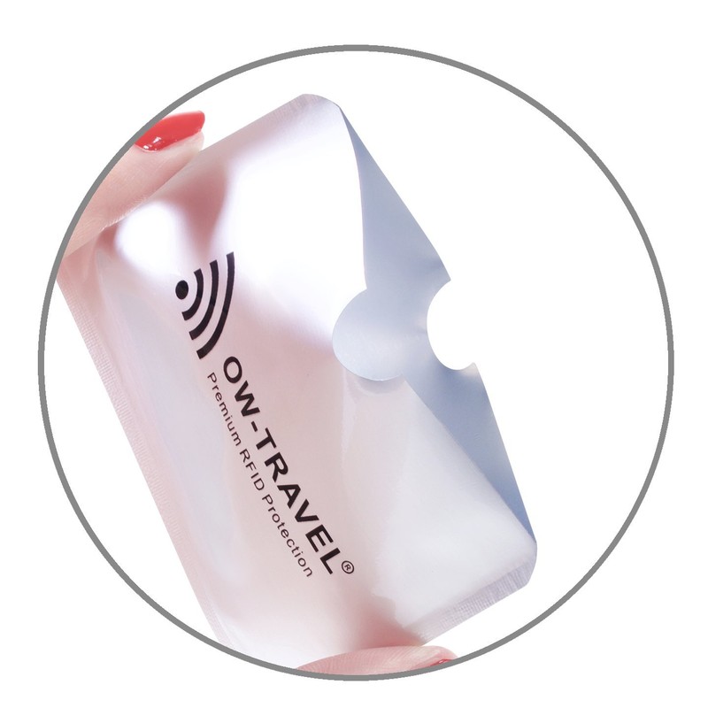 OW-Travel RFID Card Protector Sleeves for Contactless Bank Card Security
