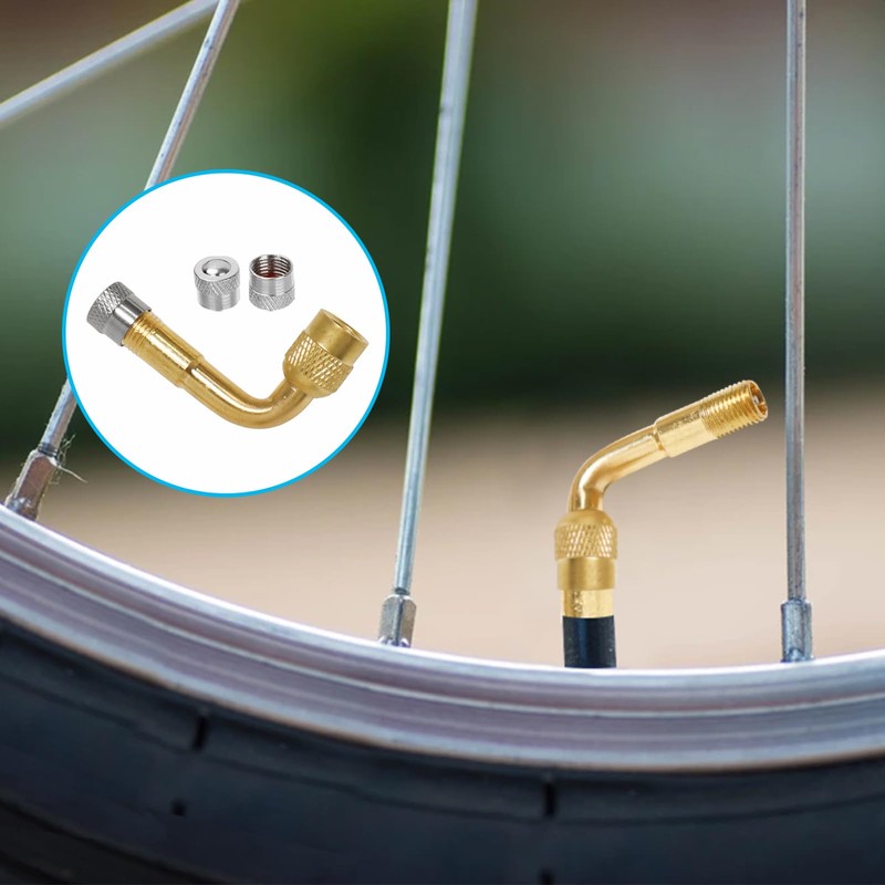 Yeepeo 3 × Valve Extension Car Valve, Tyre Valve Extension
