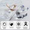 DJAPWPX-Crystal Bird Figurines Decorative Bird Statue Beautiful Crystal Bird Decor