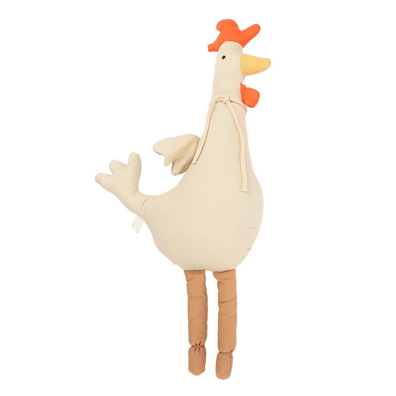 Cartoon Chicken Doll Soft Adorable Rooster Doll Toy for Children's