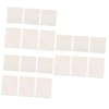 Operitacx 18 Pcs Transparent Note Pad Escritorios Memo Scratch Pad
