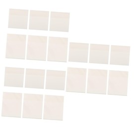 Operitacx 18 Pcs Transparent Note Pad Escritorios Memo Scratch Pad Clear Memo Note Transparent Memo Pad Student Note Pad Writing Pad Self The Pet Removable White Index Sticker