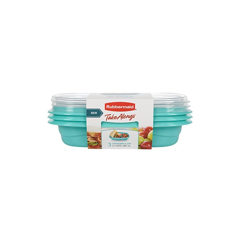 2 Sets of Rubbermaid TakeAlongs On the Go Food Storage
