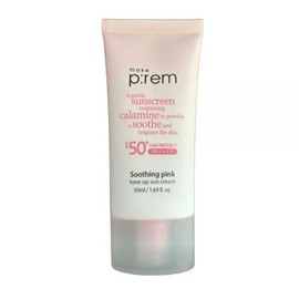 MakePrem Make Prem Sun Care Natural Glow Beige Tone-Up Sun Cream 50ml / 메이크프렘 선케어 자연광채 글로우 베이지 톤업 선크림 50ml