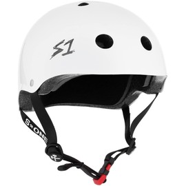 S1 Mini Lifer Helmet - White, Size Medium (19.5")