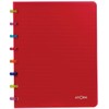 Tutti Frutti Atoma A5 Ruled Notebook 144 Pages Articulated Red