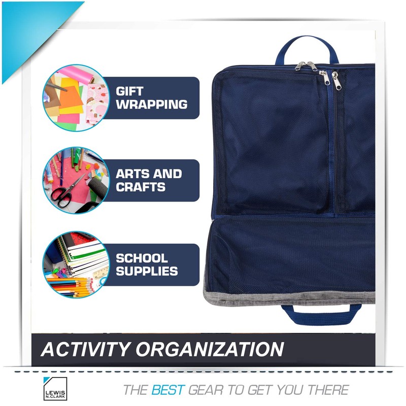 Lewis N. Clark Packing Cube + Hanging Travel Organizer for