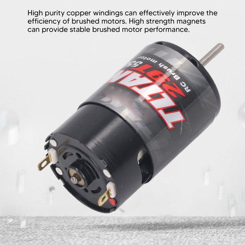 RC Brushed Motor with 1/3 Reduction Gearbox 550 Universal Brushed