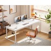 Coleshome 71 Inch Computer Desk with USB Ports, Large Office