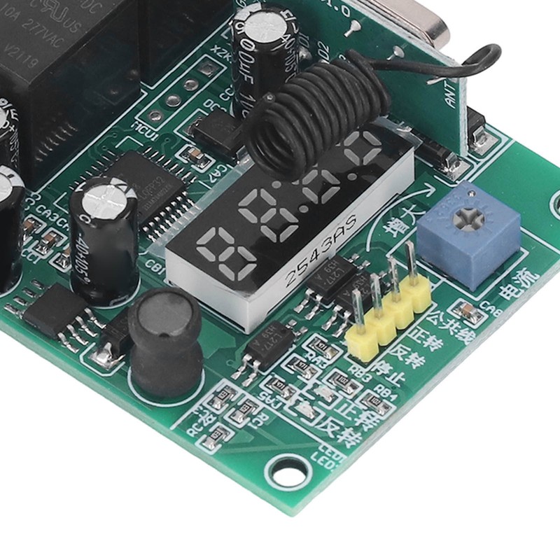 DC Motor Wireless Remote Control Module Set Clockwise Counterclockwise Rotation