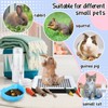 LOYIM 19 Pcs Rabbit Starter Kit Small Bunny Litter Box