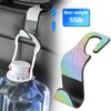 BESULEN Car Seat Headrest Hook, 4 Pack Bling Hanger Storage
