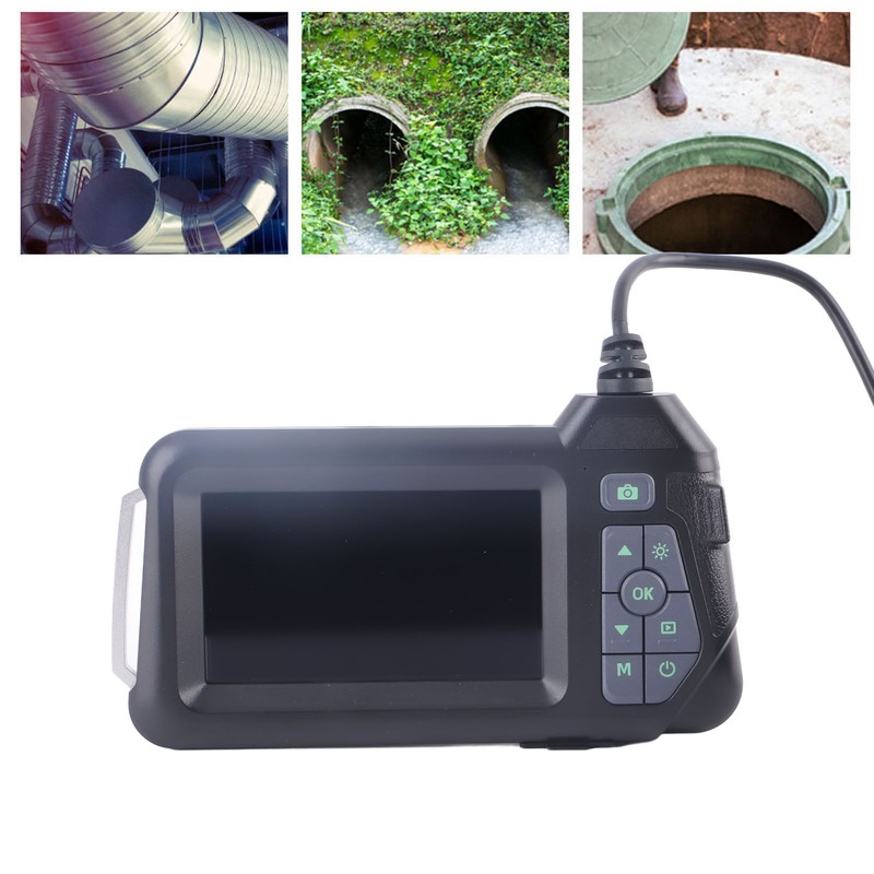 Industrial Endoscope with 4.3in HD Screen 8mm Single Lens Inspection