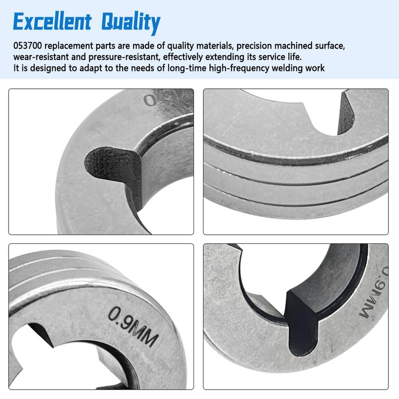2 Pack Drive Roll V-Groove .035" Fit for Miller Welder