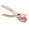 Stainless Steel Chestnut Cutter Tool Rose Gold Cross Shaped Comfortable