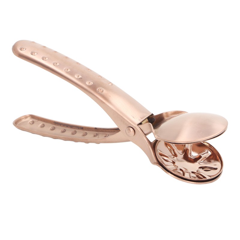 Stainless Steel Chestnut Cutter Tool Rose Gold Cross Shaped Comfortable