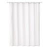 Kleine Wolke Kito Shower Curtain Textile Snow White 120 x