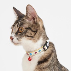 Petio Cat Collar, Cat Collar, Sakana, Cream