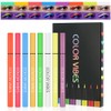 LOPHE Colourful Eyeliner Set, 8 Colours, Wipe and Waterproof Coloured