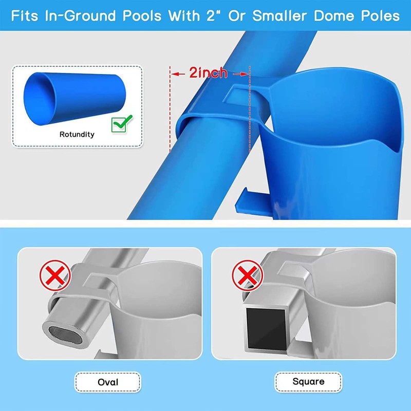 WISIRENT Pool Drink Holder, 3 Pieces, Pool Accessories, Pool Cup