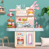 Simulated Kitchen Counter Toy Realistic Electronic Pretend Kitchen Counter for