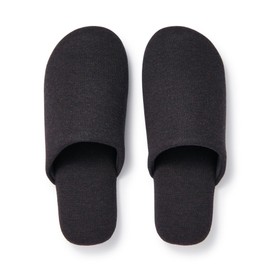 [MUJI 84774287] Slippers Washable Foot Slippers Dark Gray 23.5 cm
