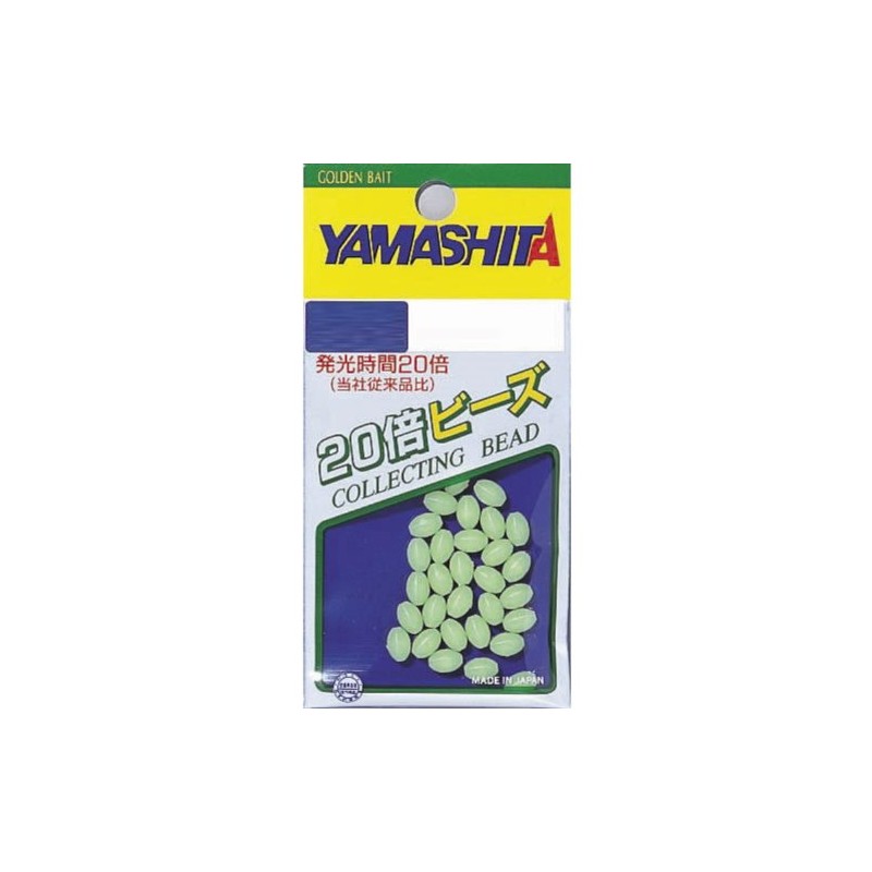 yamasita (Yamashita) 20 X Beads 0 # # # # Luminous Green