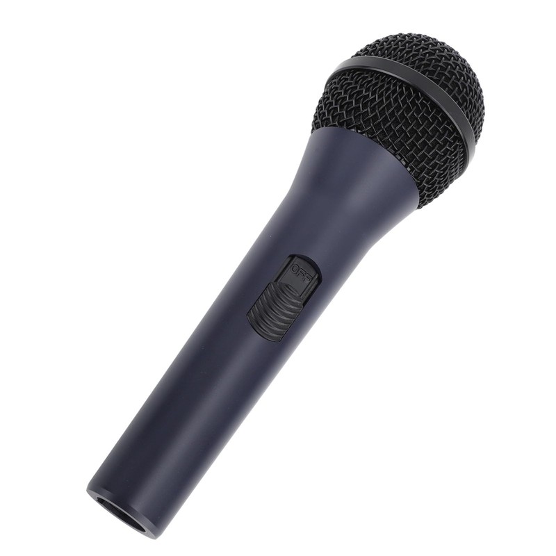 Handheld Wired Microphone, Dynamic Vocal Mic with Metal Mesh Balanced