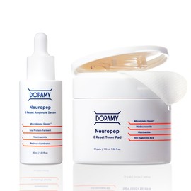 DOPAMY Neuropep 8R Ample Serum Toner Pad, Beauty Serum, Wiping Lotion, Niacinamide, Retinol, Multivitamin, Hyaluronic Acid, Korean Cosmetics