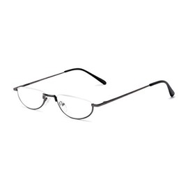 Round Reading Glasses in Grey by Readers.com | The Lynwood | +3.50