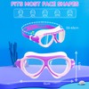 MOMUSE Kids Swimming Goggles, Large Frame for More Comfort, Pool