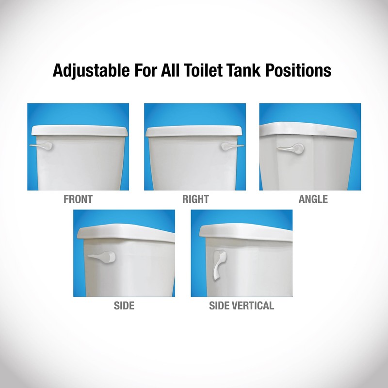 Danco 12064 Curved Replacement Handle with Front Angle/Side/Vertical Mount in